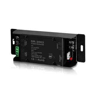 Zosilovač PWM signálu stmievačov pre LED pásiky Lux Miners SR-3003 | 1x24A