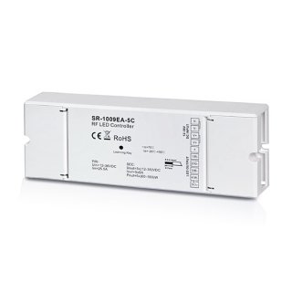 RF stmievač LED pásikov RGBWW Lux Miners SR-1009EA-5C | 5x5A