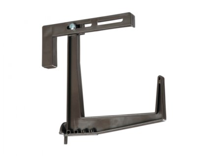 Držák truhlíku FLOWERS balkónový nastavitelný hnědý