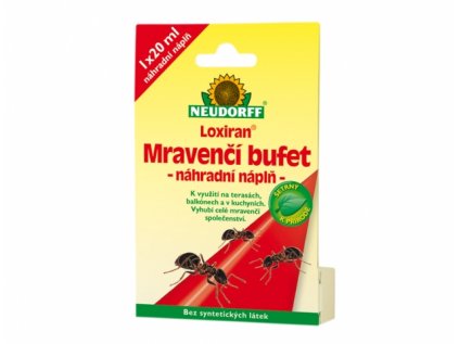 Insekticid LOXIRAN NEUDORFF náplň do mravenčího bufetu 20ml