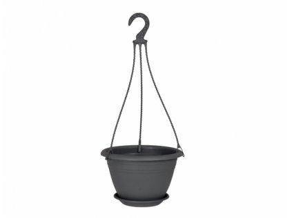 Květník GALICIA závěsný plastový d25cm