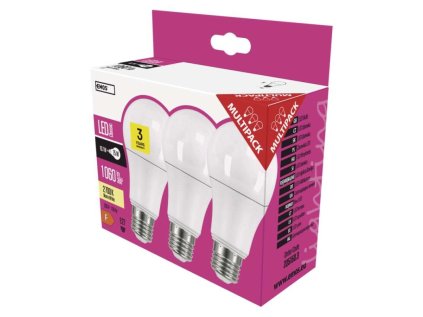 LED žárovka Classic A60 / E27 / 10,7 W (75 W) / 1 060 lm / teplá bílá