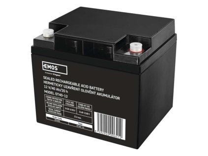 Bezúdržbový olověný akumulátor 12 V/40 Ah M6