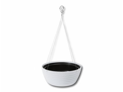 Žardinka JERSEY závěsná plastová d24cm