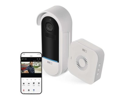 GoSmart Domovní bezdrátový bateriový videozvonek IP-15S s WiFi