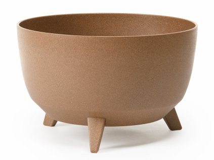 Žardinka ROMA ECO WOOD 4v1 plastová + 3 ks nožiček d29x18cm