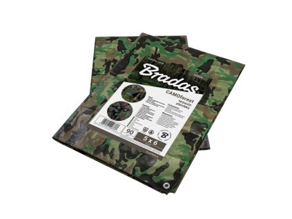 Plachta maskovací 8x10m 90g CAMOforest PLCF908/10