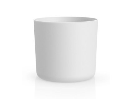 obal d22cm LORA bílá, matná, plast