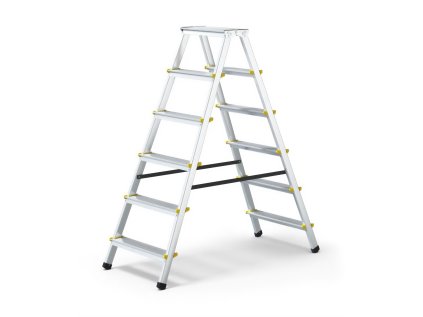 schůdky Al 2x6 PROFI oboustranné