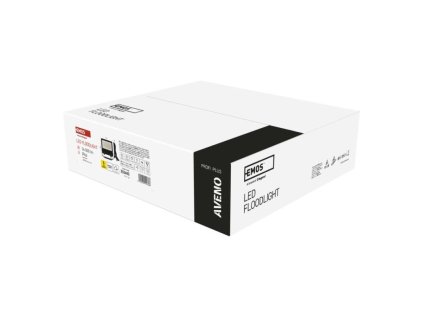 LED reflektor AVENO 100W, černý, neutrální bílá