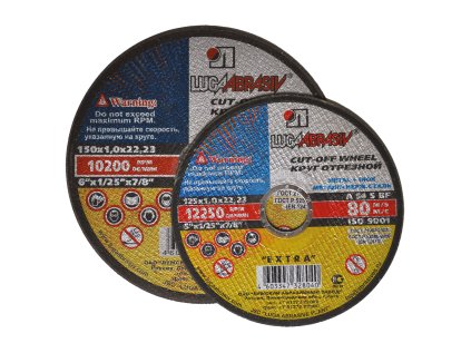 LUGA ABRASIVE Kotouč řezný na ocel a nerez | 180x2,0x22,2 mm