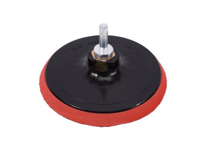 STAVTOOL Nosič brusných výseků na suchý zip + trn | 115 mm