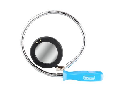 RICHMANN Magnetické inspekční zrcátko ohebné kulaté s LED diodami | 50 mm