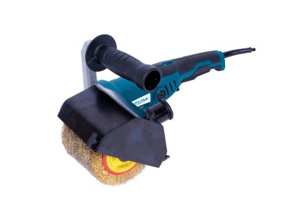 XTLINE Satinační válcová bruska 1300 W + ocelový kartáč válec 120x100x0,3 mm