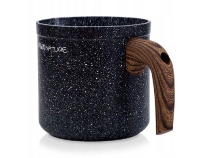 mlékovar 1,0l NATURE, nepřiln.povrch, d11cm, neindukční