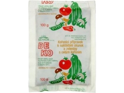 kořen. přípravek DEKO, 100g, na nakládání okurek QQ
