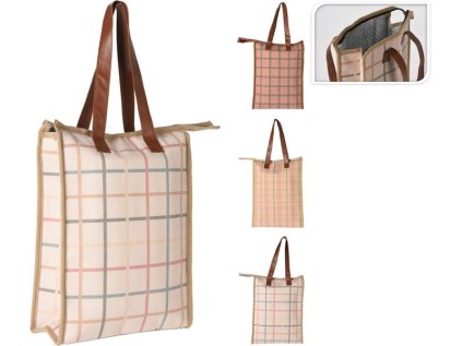 taška chlad. 12l, 27x12x37cm, KOSTKA, 3dekory, bavlna