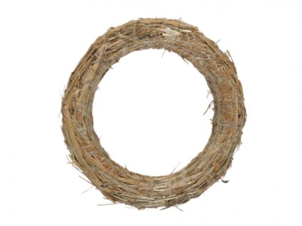 Kruh k aranžování slámový d25/4cm