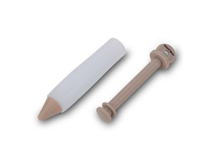 zdobička-pero 15cm MISTY, dekorace, cukrářské, plast