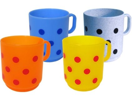 hrníček 0,25l PP+1bar.pot., plast