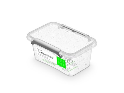antibakter.box 0,50 l 15x9,5x6,5cm,transp.plast