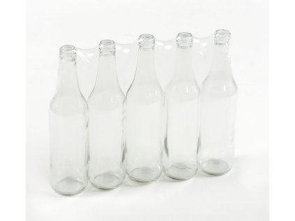 láhev 0,5l LIEH-5ks,(SPIRIT), šroubení, sklo
