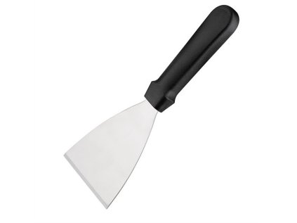 škrabka-obracečka 25x10cm gril., BLACK, NR/plast