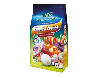 Hnojivo AGRO organo-minerální na cibuli a česnek 1kg