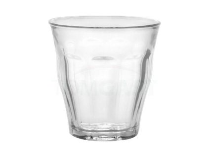 sklen. 250ml, 6ks-čirá, PICARDIE, d8,7x9cm, DURALEX