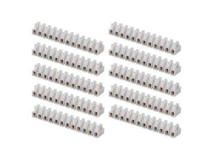 Svorkovnice 12x4,0 mm bílá