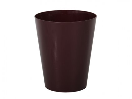 Obal na květník CLIVO ORCHIDEA plastový lesklý d11x13cm