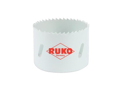 RUKO Vykružovací korunka bimetalová, jemný zub | 83 mm