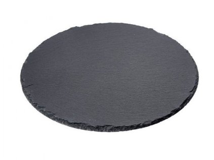 Talíř SLATE břidlicový ruční výroba d30cm