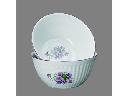 miska d14x6,5cm, FIALKY, MOZART čes.porcelán