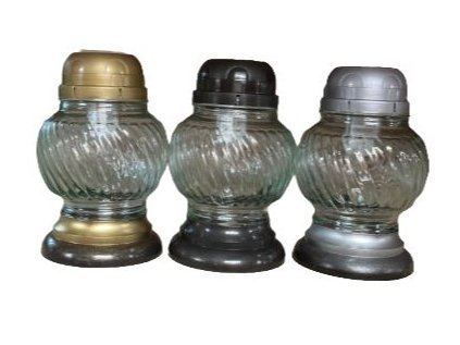 lampa hřbit. 15cm, s víčkem, solární, mix barev