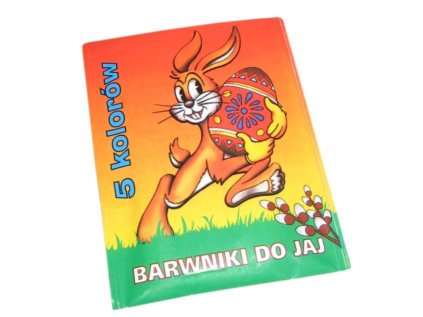 barvy na vajíčka SW0001, SW8340 5barev, práškové