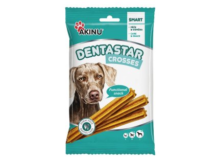 DENTASTAR Tyčky pamlsek pro psy dentální žvýkací 7 ks