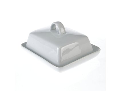 máslenka 16x13x6cm bílá, porcelán