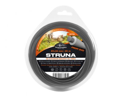 Struna do sekačky PROFIDUO kulatá 3mmx20m