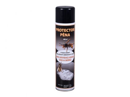 Insekticid PROTECTOR pěna proti vosám a sršňům 600ml