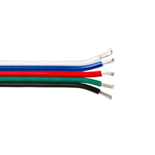 RGBW kabel pro LED pásky 5PIN