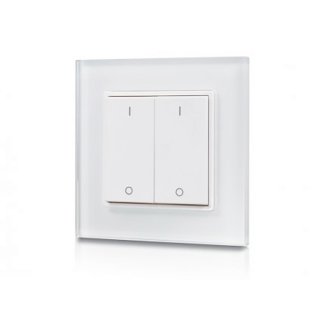 RF nástěnný LED ovladač Lux Miners SR-2833K2 | 2 zóny | DC 3V baterie