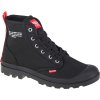Černé kotníkové plátěné boty Palladium Pampa Hi Dare