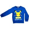 Pokemon - Pikachu modrá chlapecká mikina