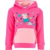 Peppa Pig tmavě růžová holčičí mikina