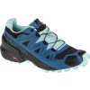 Modro-černé dámské boty na trail Salomon Speedcross 5 GTX W