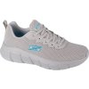 Šedé lehké tenisky Skechers Bobs B Flex - Chill Edge