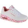 Bílé dámské tenisky Skechers Uno - Loving Love