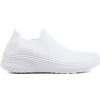 Bílé nazouvací sportovní sneakersy