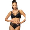 Černá krajková push-up podprsenka Mat Estelle